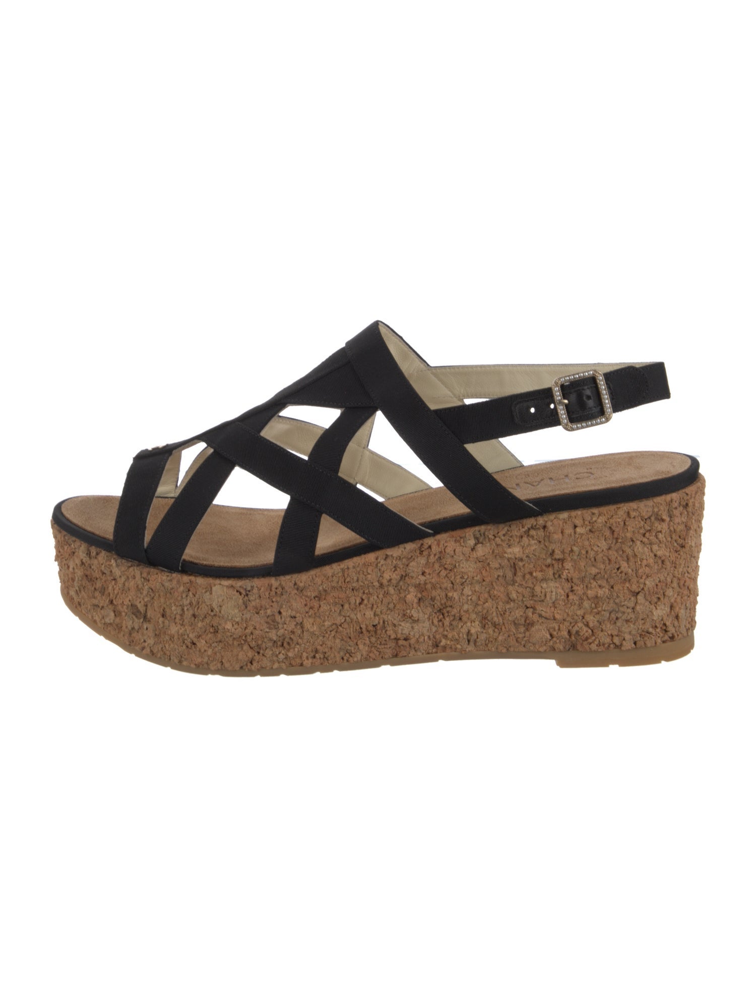 Chanel 2015 Interlocking CC Logo Slingback Sandals