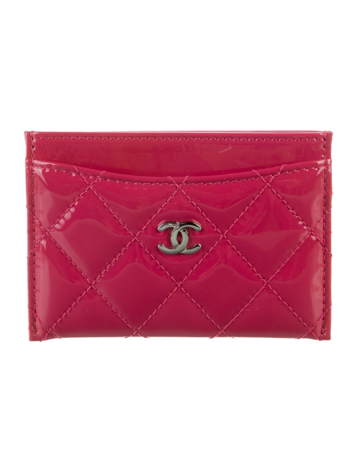 Chanel 2014-2015 Interlocking CC Logo Card Holder