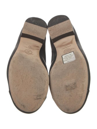 Chanel 2015 Interlocking CC Logo Ballet Flats