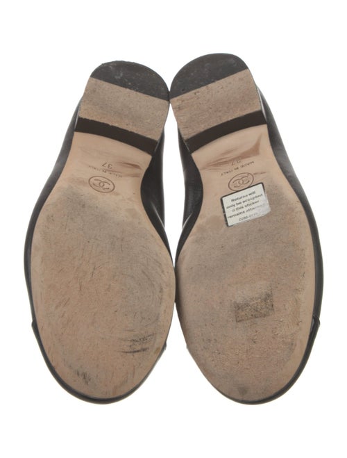 Chanel 2015 Interlocking CC Logo Ballet Flats