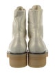 Chanel 2022 Interlocking CC Logo Combat Boots