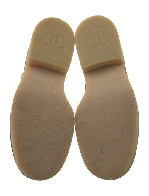 Chanel 2022 Interlocking CC Logo Combat Boots