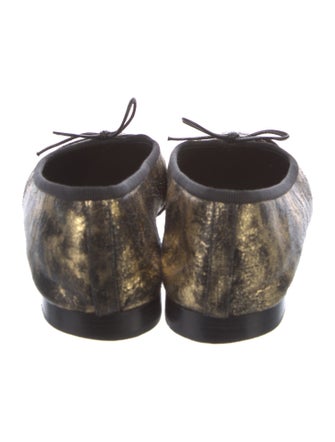 Chanel 2018 Interlocking CC Logo Flats