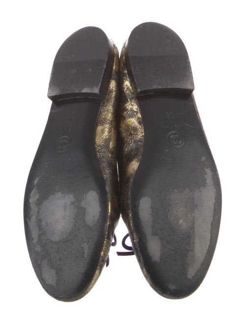 Chanel 2018 Interlocking CC Logo Flats