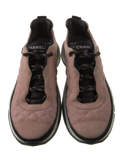 Chanel Interlocking CC Logo Mesh Sneakers