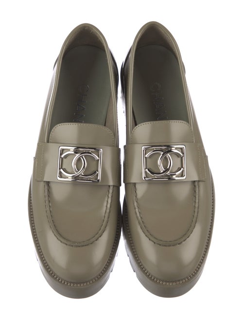 Chanel 2023 Interlocking CC Logo Loafers