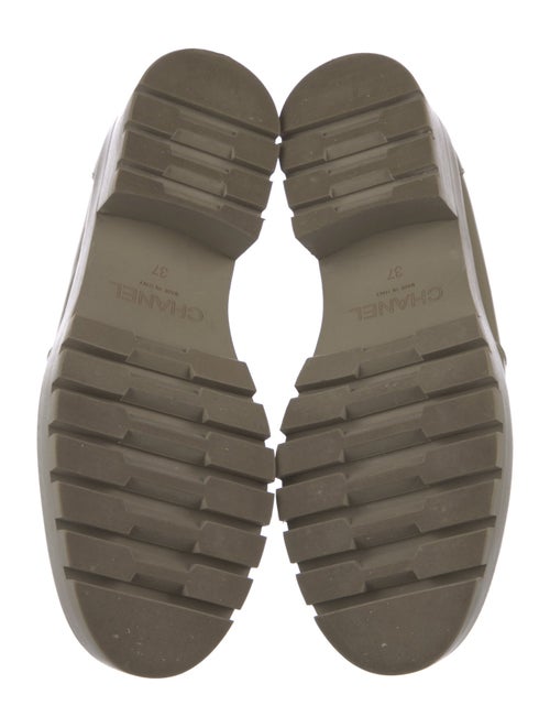 Chanel 2023 Interlocking CC Logo Loafers
