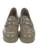 Chanel Interlocking CC Logo Patent Leather Loafers