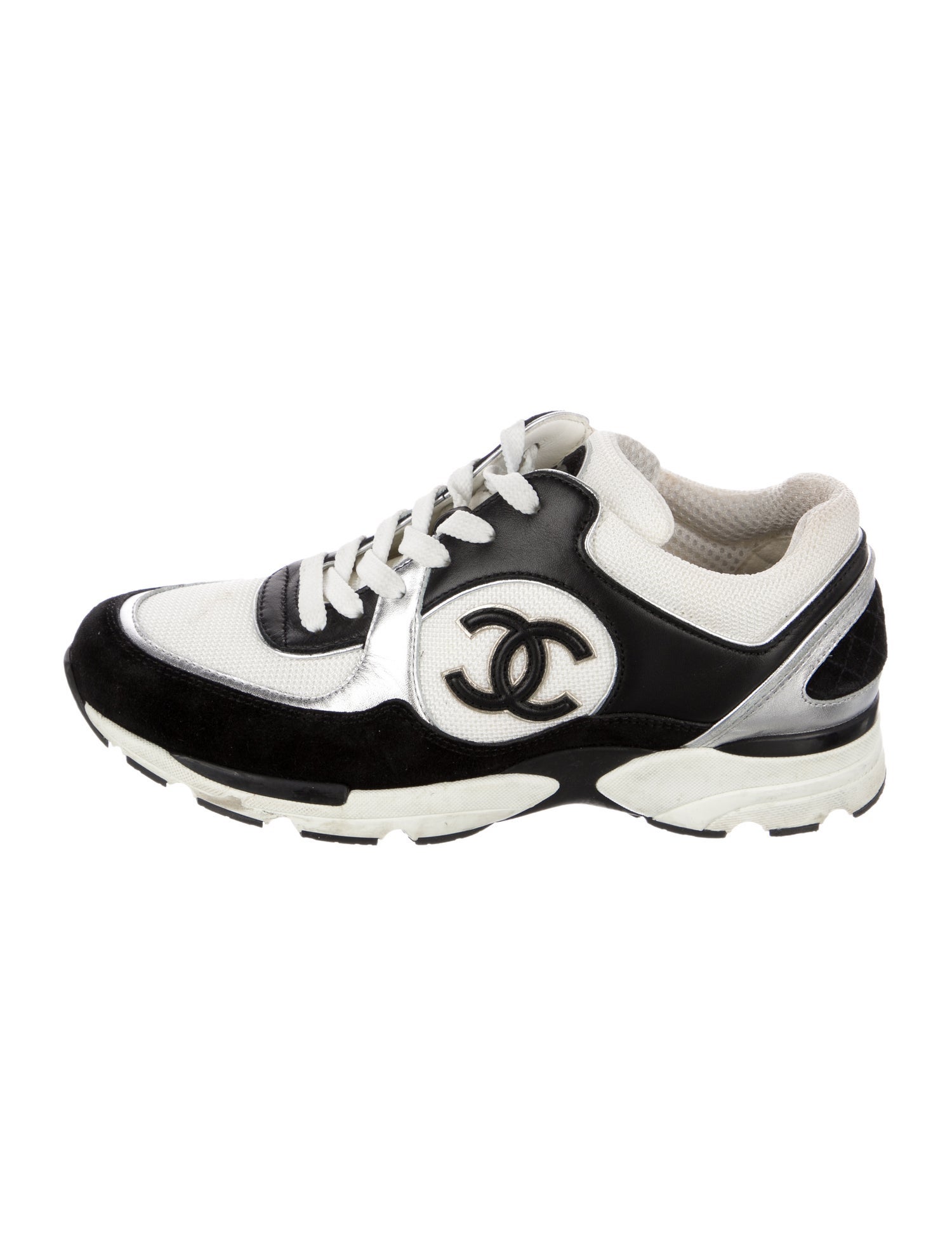 Chanel 2023 Interlocking CC Logo Sneakers