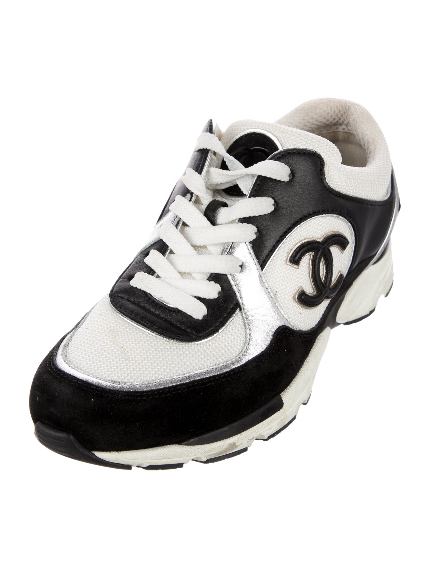 Chanel 2023 Interlocking CC Logo Sneakers