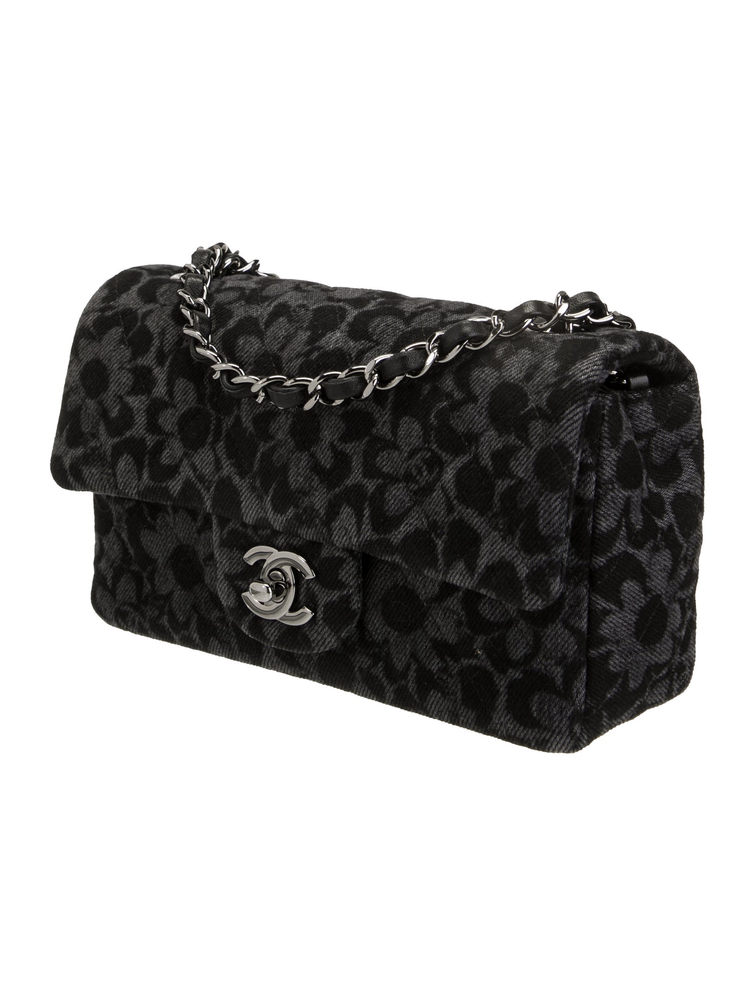 Chanel 2024 Classic Denim Rectangular Mini Flap Bag