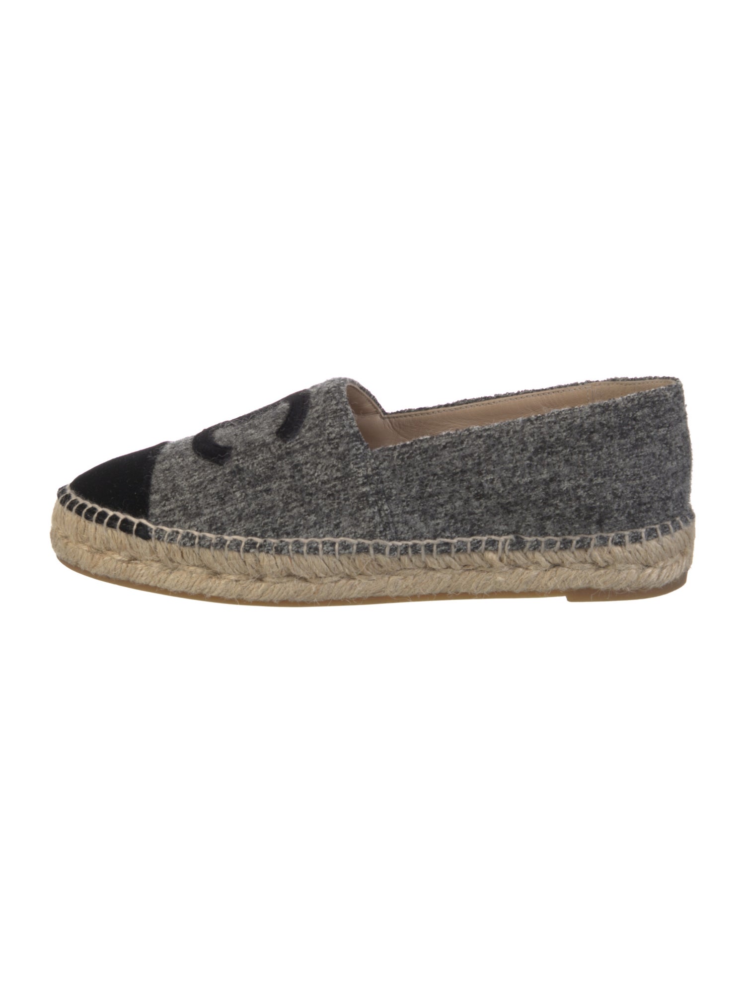 Chanel 2016 Interlocking CC Logo Espadrilles