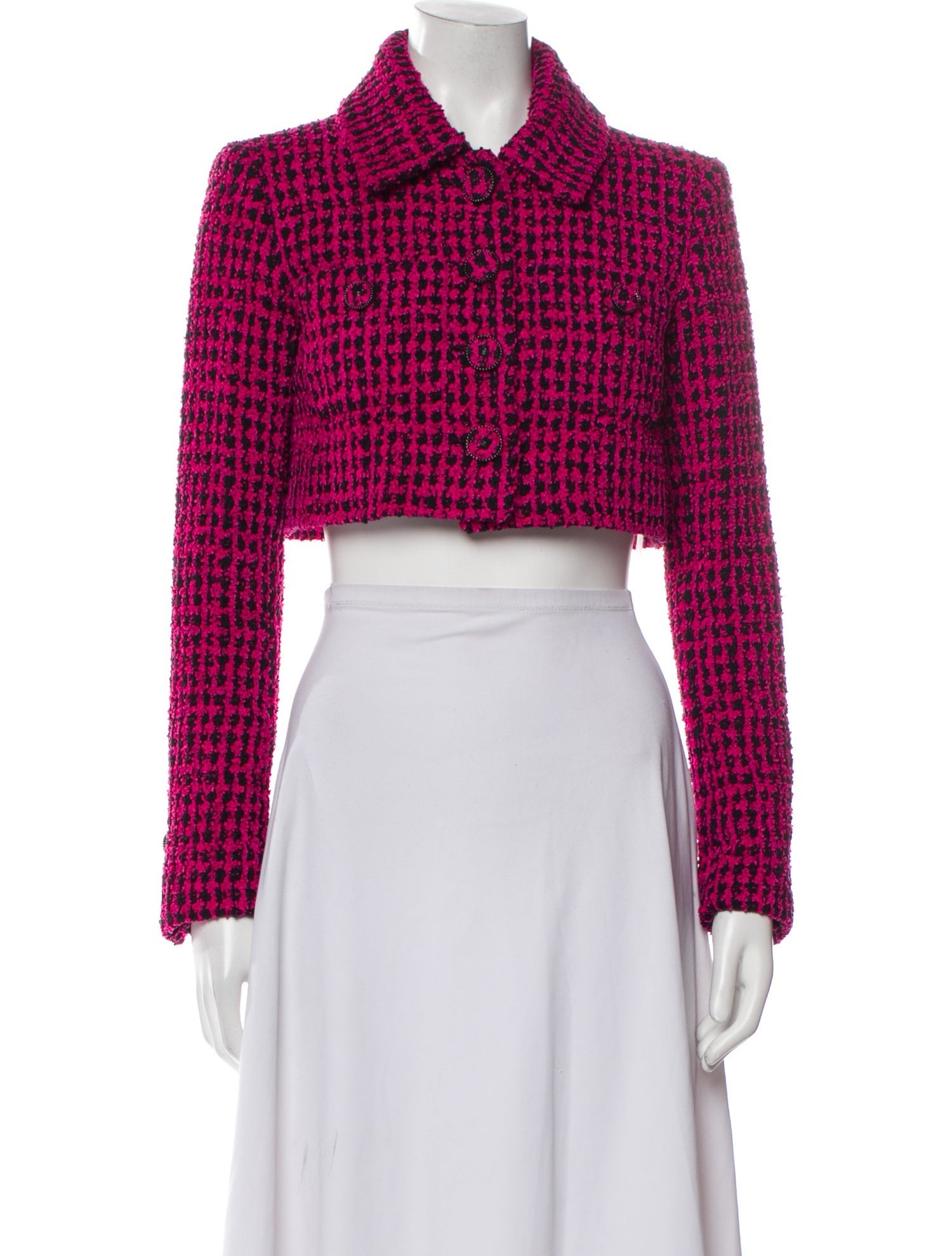 Chanel 2016 Tweed Pattern Bolero