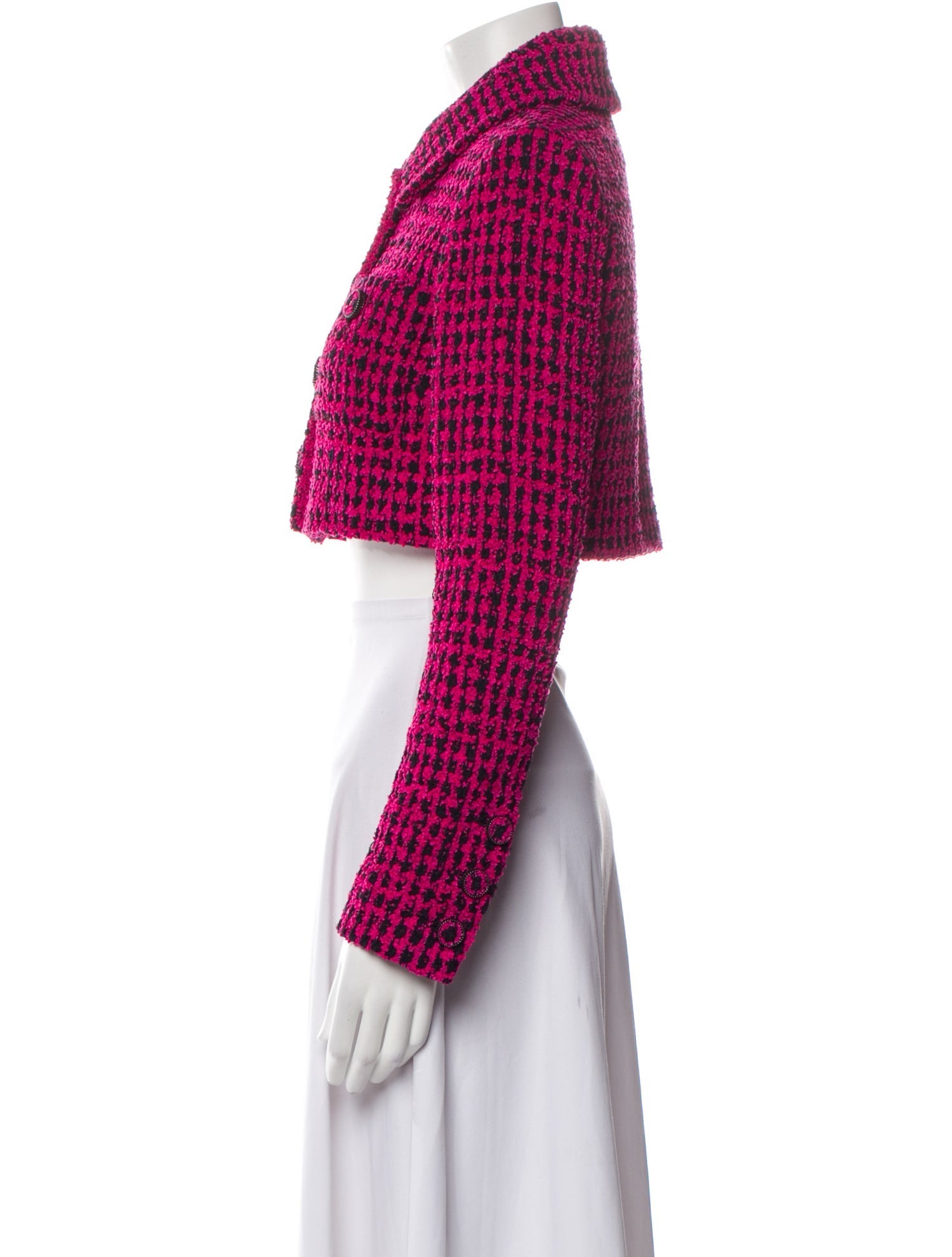 Chanel 2016 Tweed Pattern Bolero