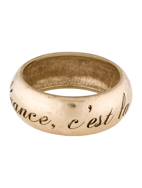 Chanel 'L'élégance, C'est La Ligne' Bangle Bracelet