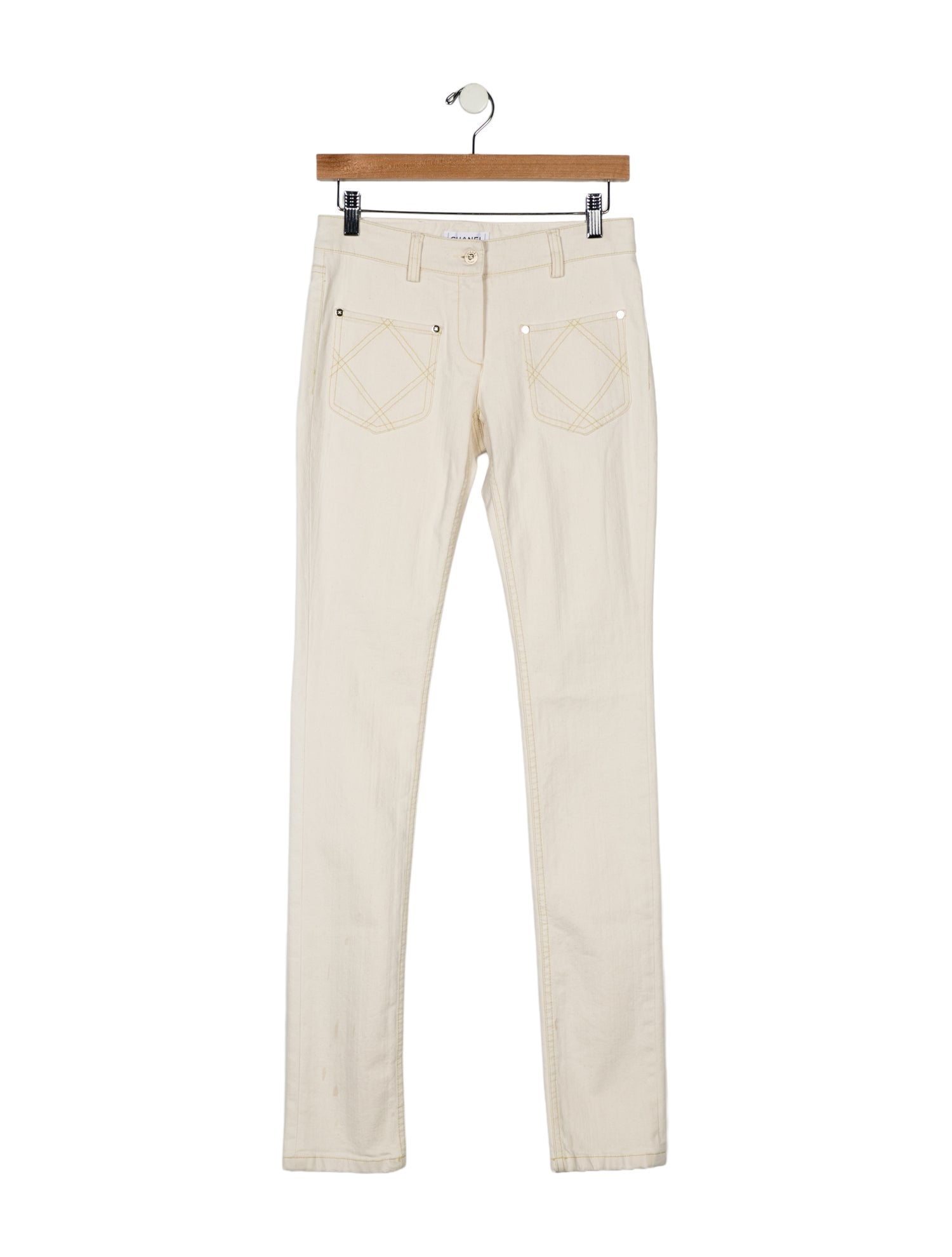 Chanel 2007 Skinny Leg Jeans w/ Tags