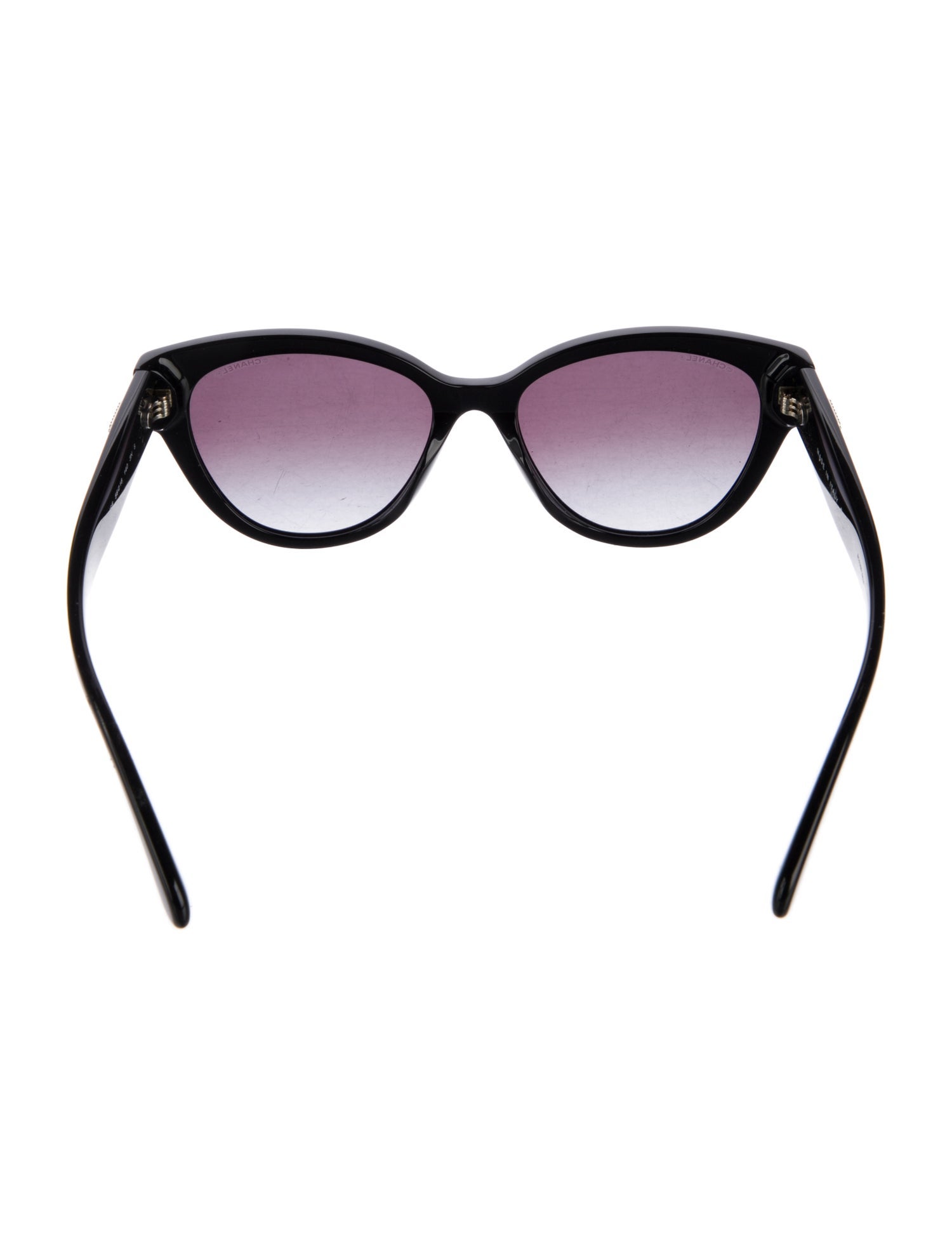 Chanel Interlocking CC Logo Cat-Eye Sunglasses