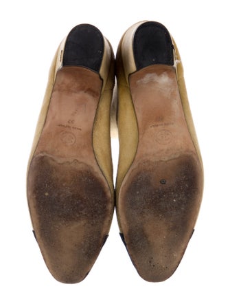 Chanel Interlocking CC Logo Suede Boots