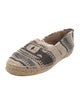 Chanel Interlocking CC Logo Canvas Espadrilles