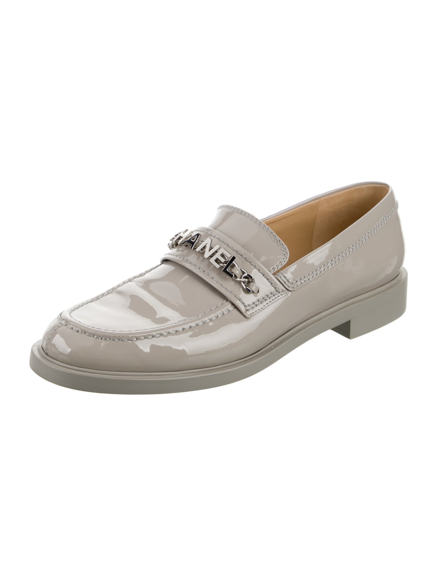Chanel 2023 Interlocking CC Logo Loafers