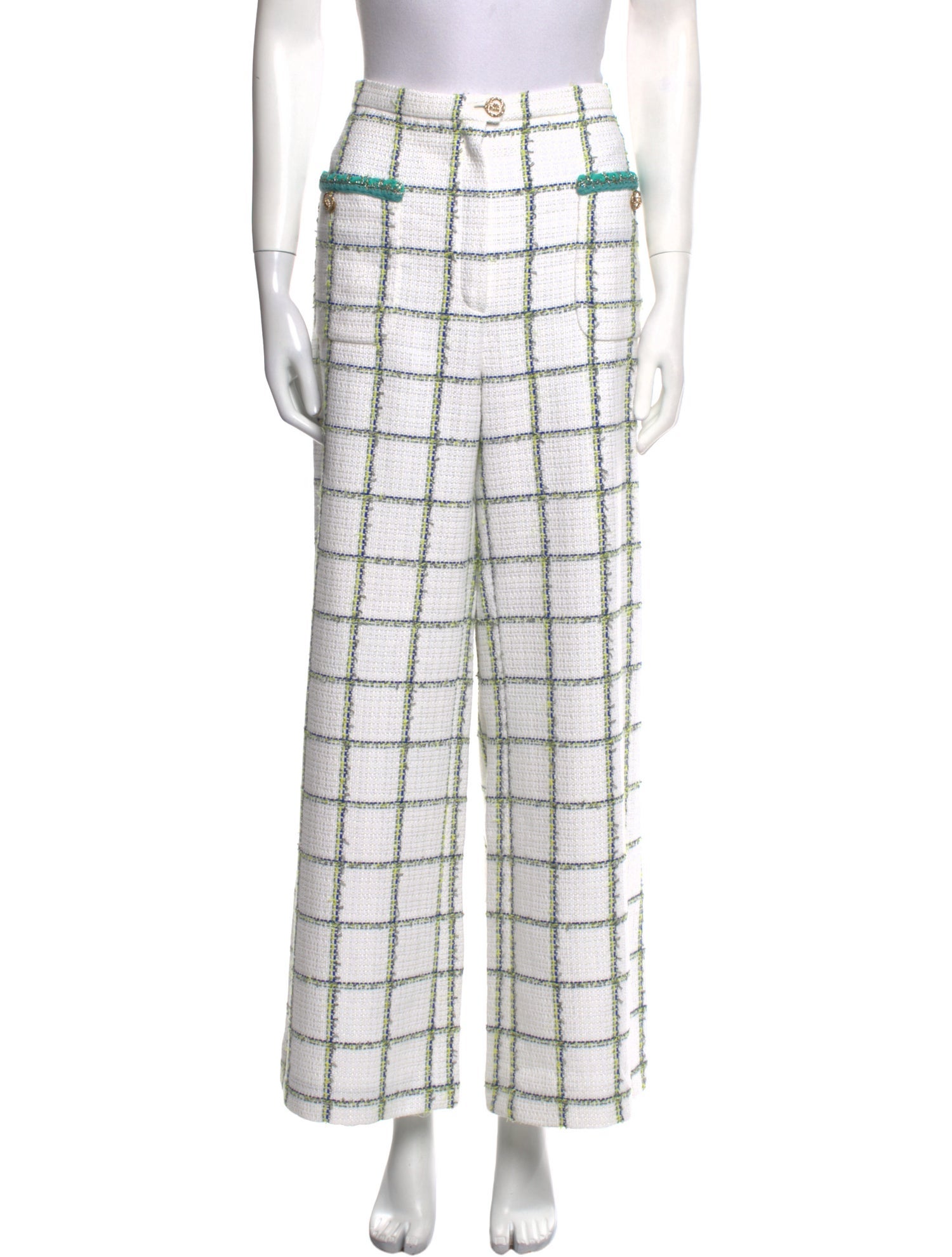 Chanel 2021 Wide Leg Pants