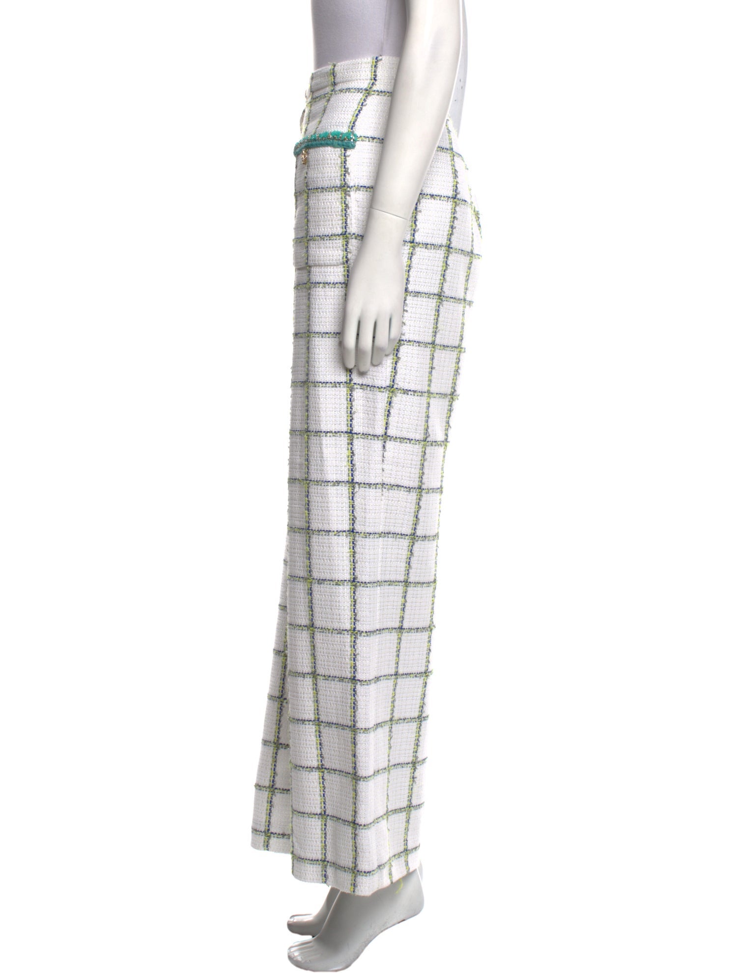 Chanel 2021 Wide Leg Pants