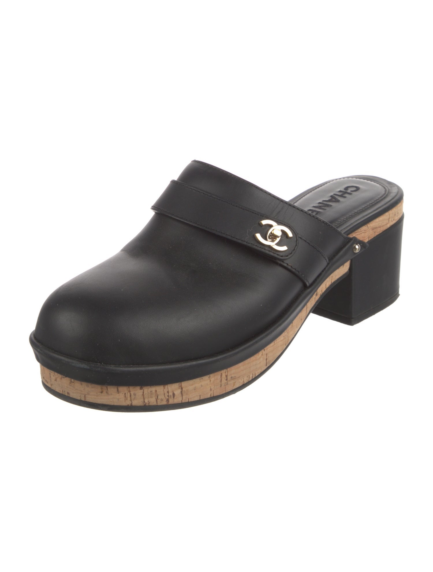 Chanel 2021 Interlocking CC Logo Mules