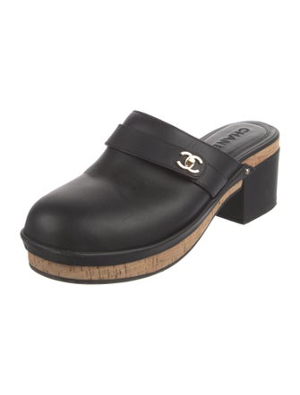 Chanel 2021 Interlocking CC Logo Mules