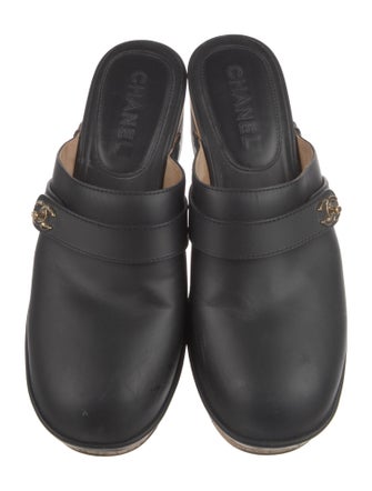 Chanel 2021 Interlocking CC Logo Mules