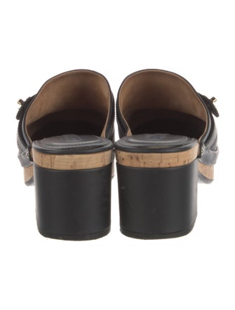 Chanel 2021 Interlocking CC Logo Mules