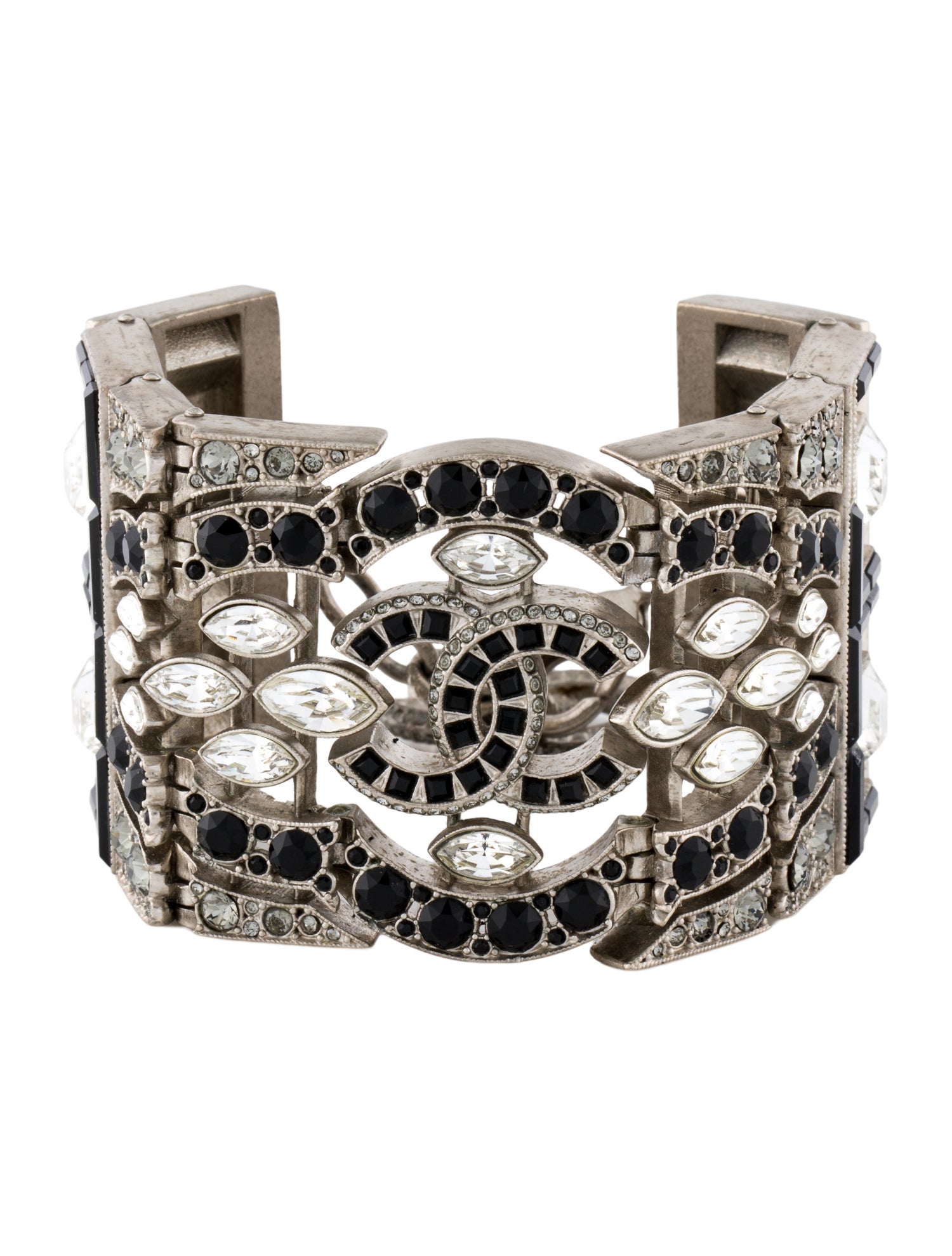 Chanel Strass CC Link Bracelet