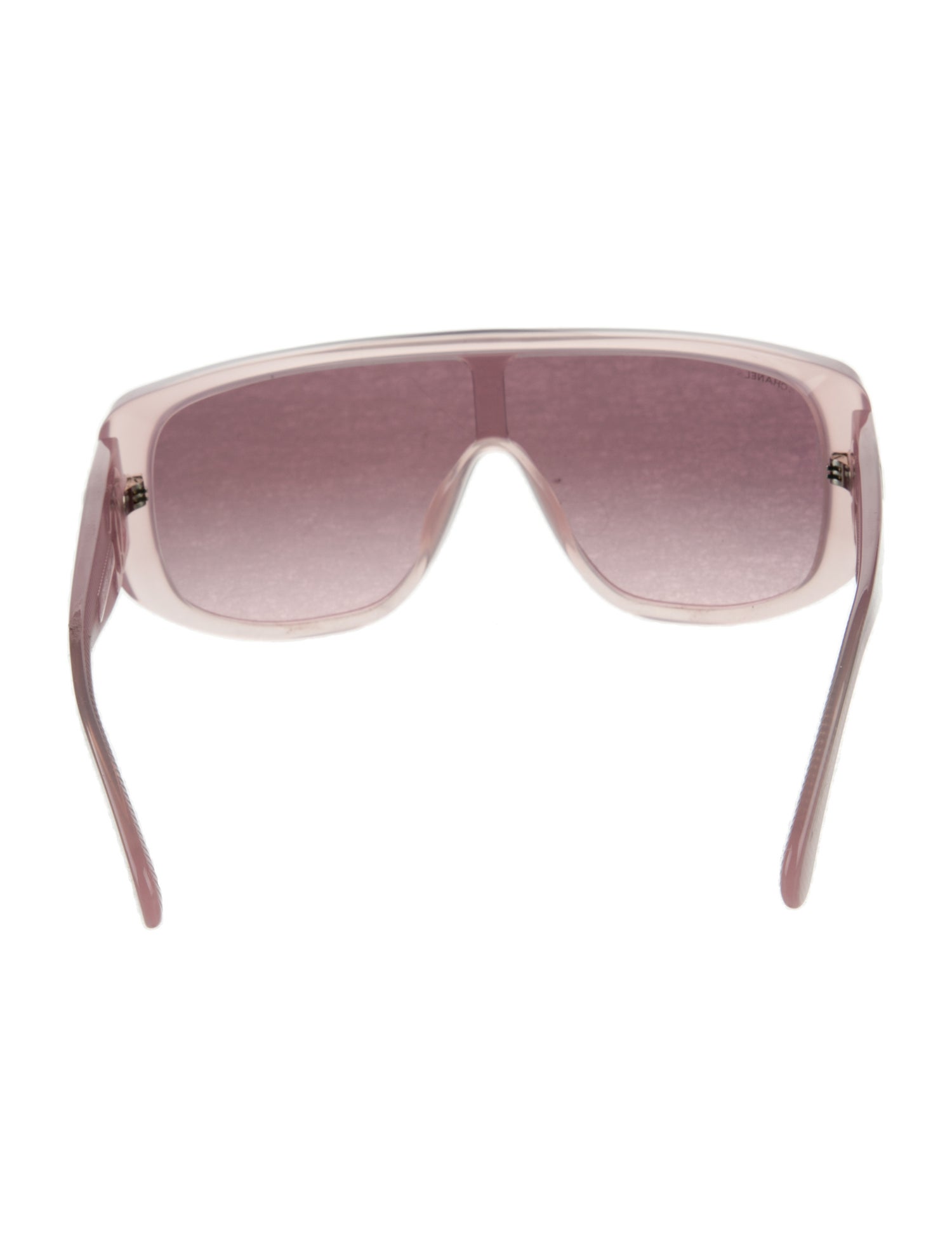 Chanel Interlocking CC Logo Shield Sunglasses