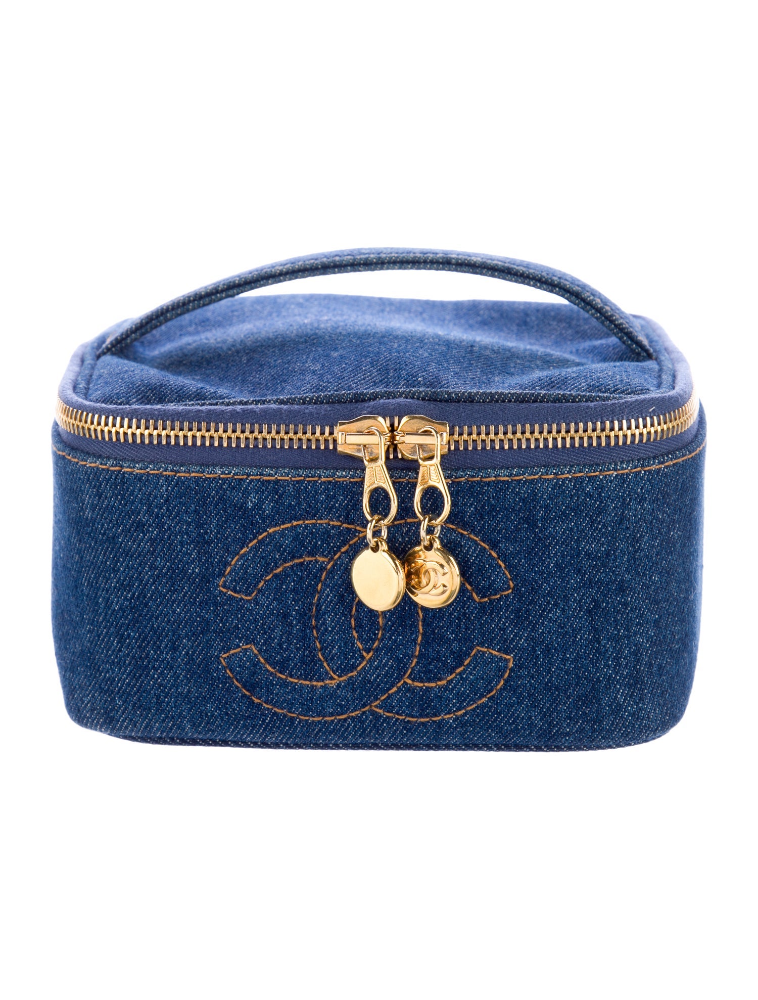 Chanel Denim CC Vanity Case