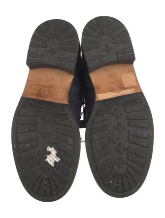 Chanel 2018 Interlocking CC Logo Combat Boots