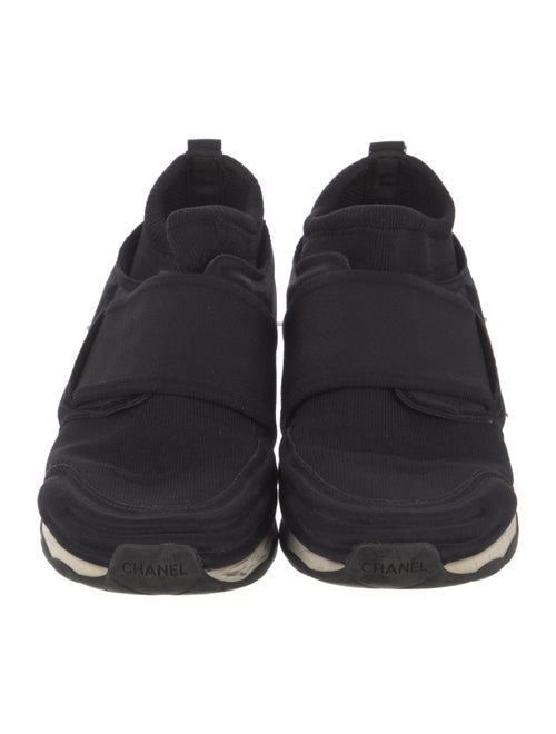 Chanel 2017 Interlocking CC Logo Sock Sneakers