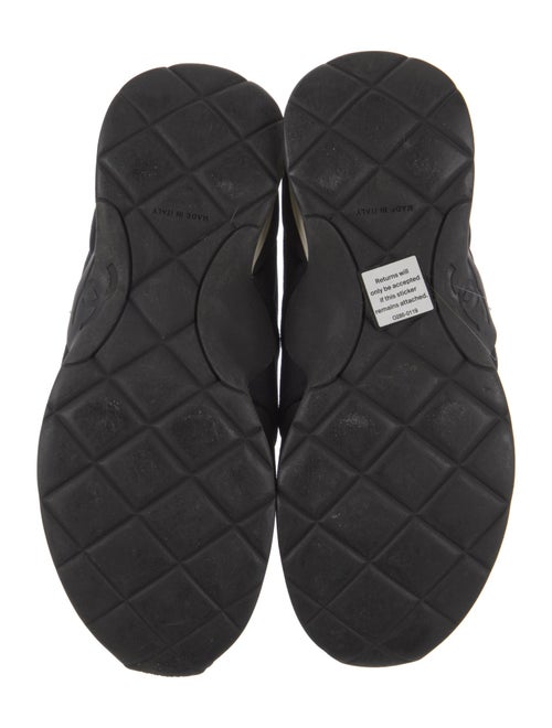 Chanel 2017 Interlocking CC Logo Sock Sneakers