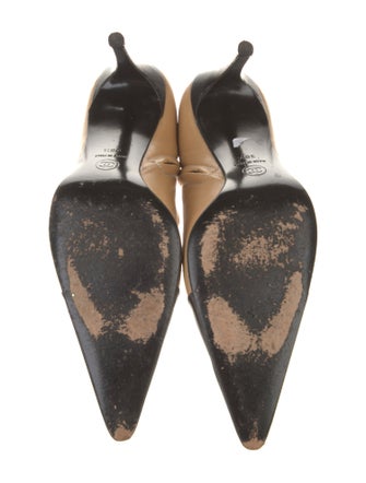 Chanel Interlocking CC Logo Leather Boots