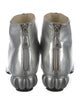 Chanel Interlocking CC Logo Patent Leather Boots