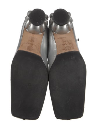 Chanel Interlocking CC Logo Patent Leather Boots