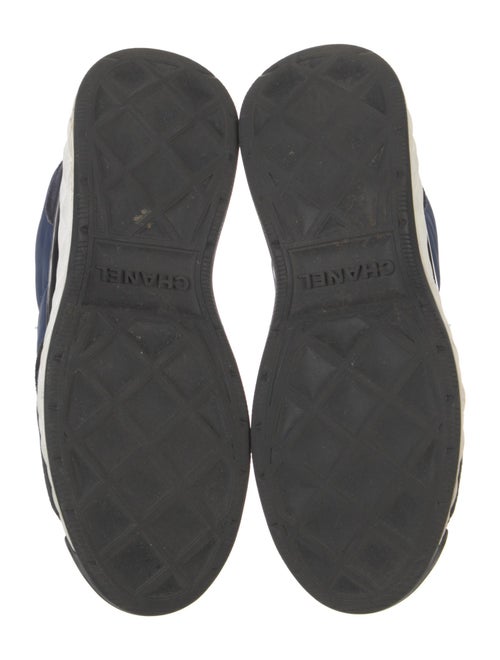 Chanel Interlocking CC Logo Nylon Sneakers