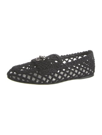 Chanel 2023 Interlocking CC Logo Ballet Flats