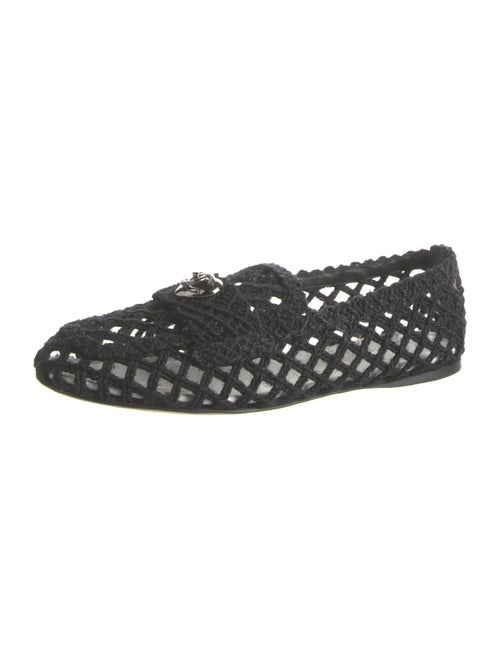 Chanel 2023 Interlocking CC Logo Ballet Flats
