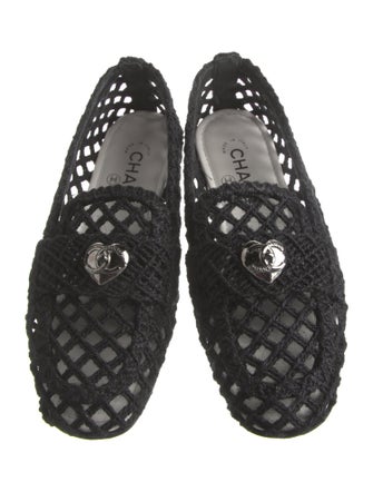 Chanel 2023 Interlocking CC Logo Ballet Flats