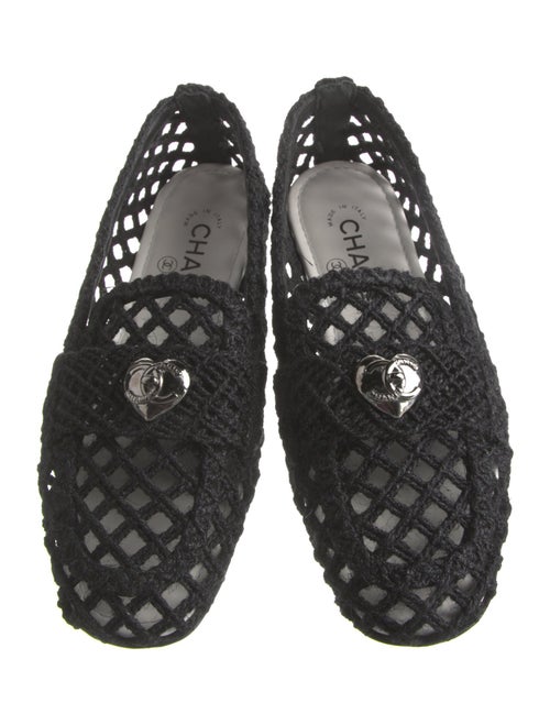 Chanel 2023 Interlocking CC Logo Ballet Flats