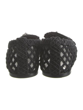 Chanel 2023 Interlocking CC Logo Ballet Flats