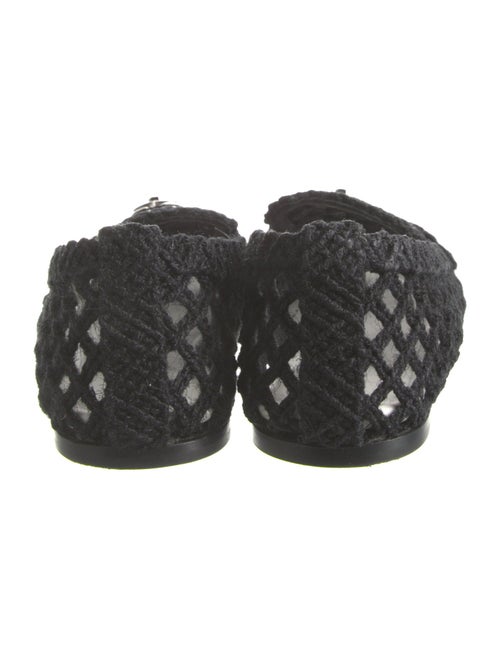 Chanel 2023 Interlocking CC Logo Ballet Flats