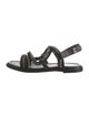 Chanel 2022 Interlocking CC Logo Gladiator Sandals