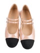 Chanel 2024 Interlocking CC Logo Mary Jane Flats