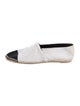 Chanel Interlocking CC Logo Canvas Espadrilles