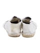 Chanel Interlocking CC Logo Canvas Espadrilles